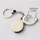 10X Magnification Folding Magnifier Keyring