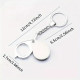 10X Magnification Folding Magnifier Keyring