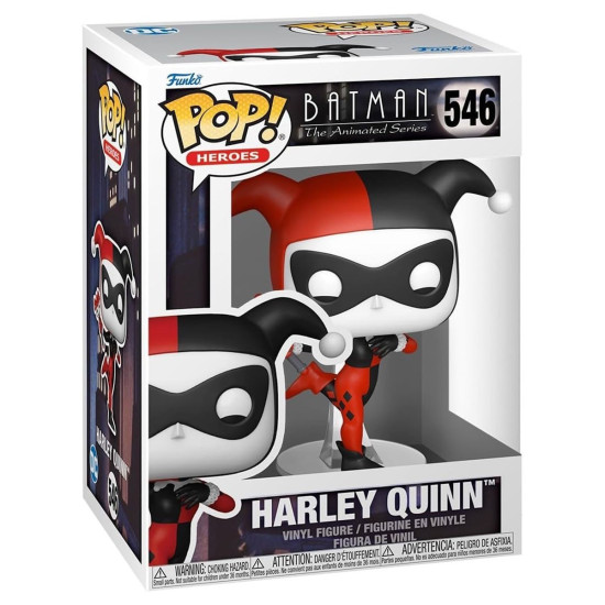 Harley Quinn Funko POP Vinyl Figure - Batman The Animated Series 546 Harley Quinn Funko POP Vinyl Figure - Batman The Animated Series 546