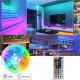 15M RGB LED Strip Lights - USB Powered 5050 Light Tape with Remote - Indoor Multi-Color Strip 15M RGB LED Strip Lights - USB Powered 5050 Light Tape with Remote - Indoor Multi-Color Strip