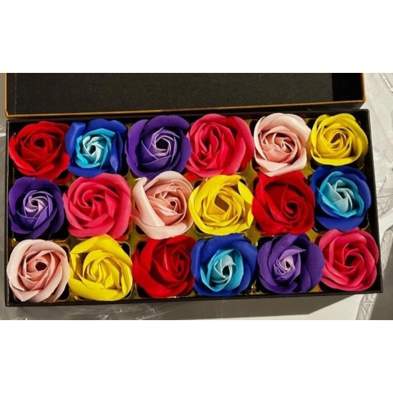 18-Piece Rose Soap Flower Gift Set with Box - Ideal for Valentine’s Day, Mother’s Day & Special Occasions 18-Piece Rose Soap Flower Gift Set with Box - Ideal for Valentine’s Day, Mother’s Day & Special Occasions