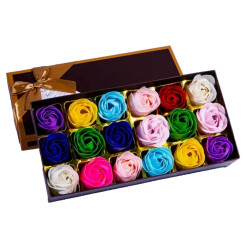 18-Piece Rose Soap Flower Gift Set with Box - Ideal for Valentine’s Day, Mother’s Day & Special Occasions 18-Piece Rose Soap Flower Gift Set with Box - Ideal for Valentine’s Day, Mother’s Day & Special Occasions