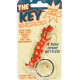 The Key To Happiness 2 in 1 Bottle Opener Keyring 
