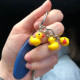 Little Yellow Duck Keychain - Resin Bag Charm & Purse Accessory | Cute Mini Duck Keyring Little Yellow Duck Keychain - Resin Bag Charm & Purse Accessory | Cute Mini Duck Keyring