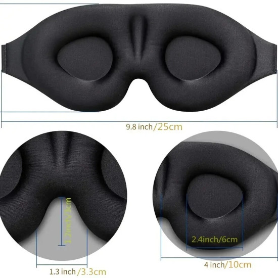 3D Blackout Sleep Eye Mask 