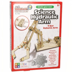 STEM Kit - Fingerprint Forensics, Hydraulic Robot Arm & Build Your Own Safe (3 Pack) STEM Kit - Fingerprint Forensics, Hydraulic Robot Arm & Build Your Own Safe (3 Pack)
