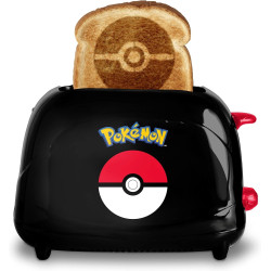 2 Slice Pokemon Pokeball Toaster - Toast Pokémon On Your Bread - Uncanny Brands