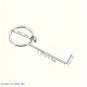 "I Love You More The End I Win" Couple Keychain - Metal Alloy Gift for Boyfriend or Girlfriend "I Love You More The End I Win" Couple Keychain - Metal Alloy Gift for Boyfriend or Girlfriend