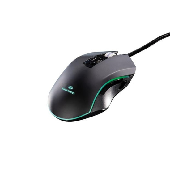 Daewoo Ambidextrous RGB Light Up Gaming Mouse 12,000 DPI
