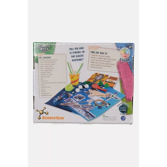 Paper Robot Making Kit - STEM Craft Set - Build & Play Educational Robotics Toy