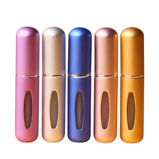 3x Refillable Perfume Atomisers (Hot Pink)