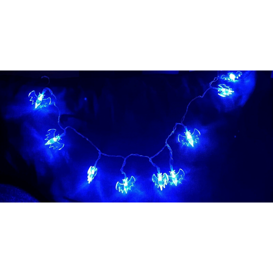 Blue Bat String Lights