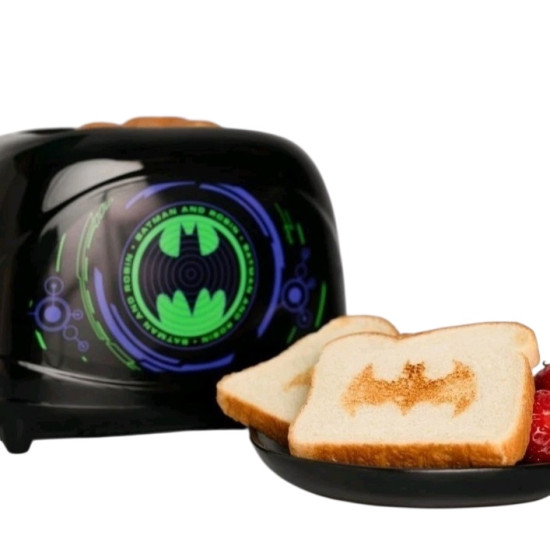 Batman Logo Toaster – 2 Slice Official DC Design