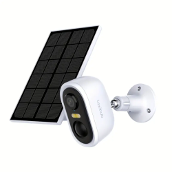 Solar Powered Outdoor Wireless Security Camera 3MP FHD Night Vision Rechargeable