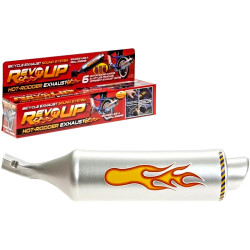 Bike Exhaust Pipe Sound System - Retro Turbo Motorcycle Style Accessory