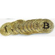Gold-Plated Bitcoin Physical Collectible Coin - Cryptocurrency Gift & Coin Collector’s Item Gold-Plated Bitcoin Physical Collectible Coin - Cryptocurrency Gift & Coin Collector’s Item