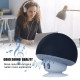 Black Mini Mushroom Bluetooth Speaker - Portable Wireless 3W Speaker with Suction Cup Stand, USB Rechargeable