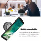 Black Mini Mushroom Bluetooth Speaker - Portable Wireless 3W Speaker with Suction Cup Stand, USB Rechargeable