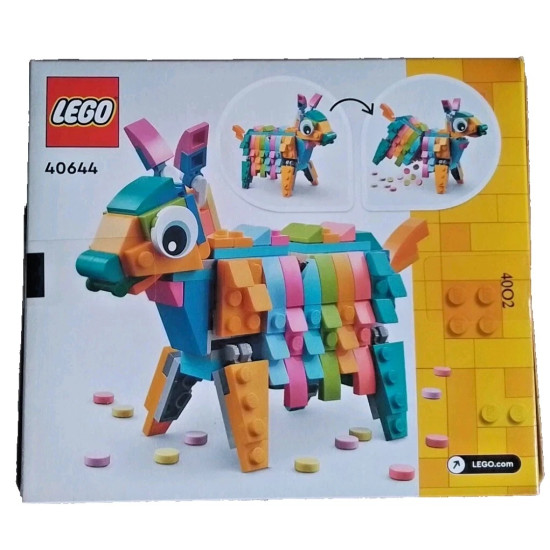 LEGO Creator Piñata Set 40644 - New, Sealed, 206 Pieces - Perfect for Kids & Collectors LEGO Creator Piñata Set 40644 - New, Sealed, 206 Pieces - Perfect for Kids & Collectors