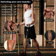 11PCS Resistance Bands Set - 100lb Stackable Workout Tubes with Handles, Door Anchor & Bag