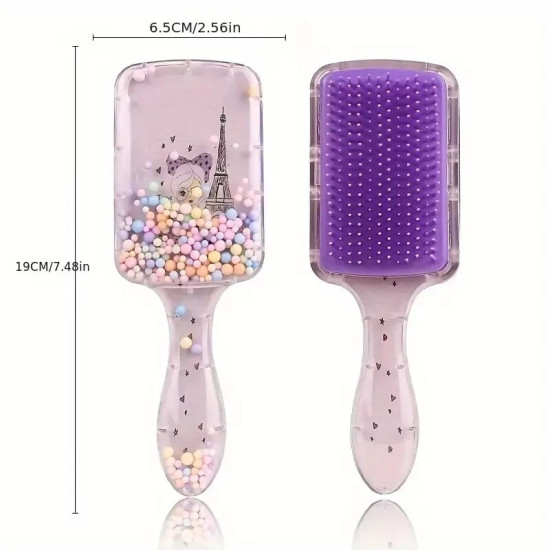 Cute Cartoon Hair Brush - Gentle Detangling Brush & Scalp Massager for All Hair Types Cute Cartoon Hair Brush - Gentle Detangling Brush & Scalp Massager for All Hair Types