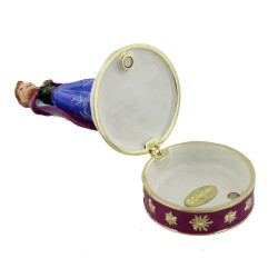 Disney Frozen Anna Trinket Box - Licensed Metal Jewellery Holder Figurine Gift Collectible Disney Frozen Anna Trinket Box - Licensed Metal Jewellery Holder Figurine Gift Collectible