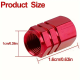 40pcs Universal Fit Colourful Alloy Valve Dust Caps 40pcs Universal Fit Colourful Alloy Valve Dust Caps