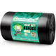 Heavy Duty 100L Black Bin Bags - Leak Resistant Recyclable Refuse Sacks - 50 Bags