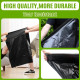 Heavy Duty 100L Black Bin Bags - Leak Resistant Recyclable Refuse Sacks - 50 Bags