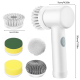 Cordless Electric Spin Scrubber Set
