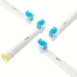 Replacement Electric Toothbrush Heads Compatible with Oral-B Braun Models - Round Brush Heads - 16 PCS Replacement Electric Toothbrush Heads Compatible with Oral-B Braun Models - Round Brush Heads - 16 PCS