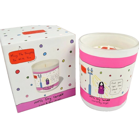 Scented Candle - Lime & Bay Scented 3-4 Hour Burn Time Scented Candle - Lime & Bay Scented 3-4 Hour Burn Time