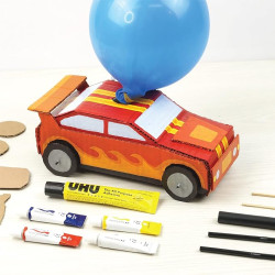 Faber-Castell Air Jet Sports Car Kit - Build, Paint, Launch