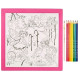 Faber- Castell Kids Paint by Number Art Kit – Fairy Garden 