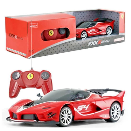RASTAR Ferrari FXX K EVO 1:24 Scale RC Car - Licensed Remote Control Sports Car for Kids RASTAR Ferrari FXX K EVO 1:24 Scale RC Car - Licensed Remote Control Sports Car for Kids