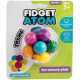 Fidget Atom Stress Relief Toy - Sensory Fidget Spinner with Sliding Circles for Focus and Relaxation
