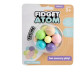 Fidget Atom Stress Relief Toy - Sensory Fidget Spinner with Sliding Circles for Focus and Relaxation