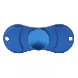 Blue Metal Fidget Spinner for Adults & Kids - EDC Stress Relief Sensory Toy