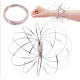 4 x 3D Magic Flow Ring Fidget Toys - ( random colours )