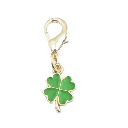 Lucky Four Leaf Clover Charm 