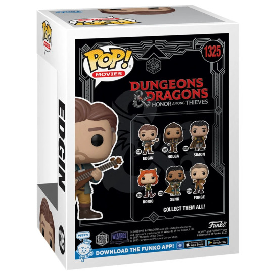 Funko POP! Movie - Dungeons & Dragons - Edgin Vinyl Figure - #1325 Funko POP! Movie - Dungeons & Dragons - Edgin Vinyl Figure - #1325