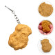 Realistic Chicken Nugget Keyring - Funny Novelty Key Chain for Fast Food Lovers & Gag Gifts Realistic Chicken Nugget Keyring - Funny Novelty Key Chain for Fast Food Lovers & Gag Gifts