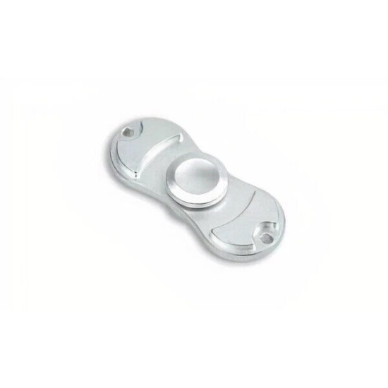 Premium Aluminum 2-Leaf Hoverboard Fidget Spinner - Long-Lasting Silver Hand Spinner Premium Aluminum 2-Leaf Hoverboard Fidget Spinner - Long-Lasting Silver Hand Spinner