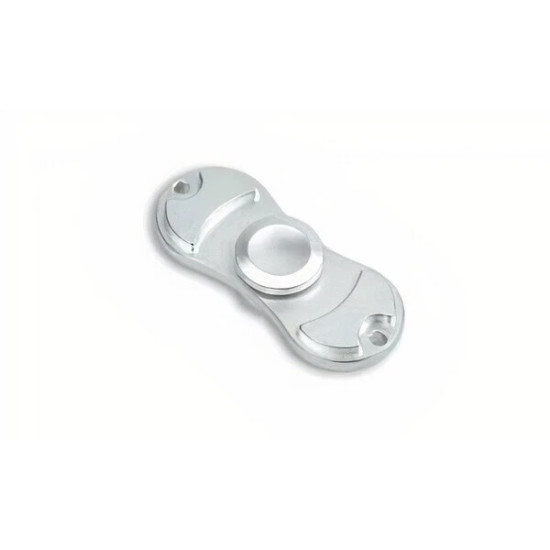 Premium Aluminum 2-Leaf Hoverboard Fidget Spinner - Long-Lasting Silver Hand Spinner Premium Aluminum 2-Leaf Hoverboard Fidget Spinner - Long-Lasting Silver Hand Spinner