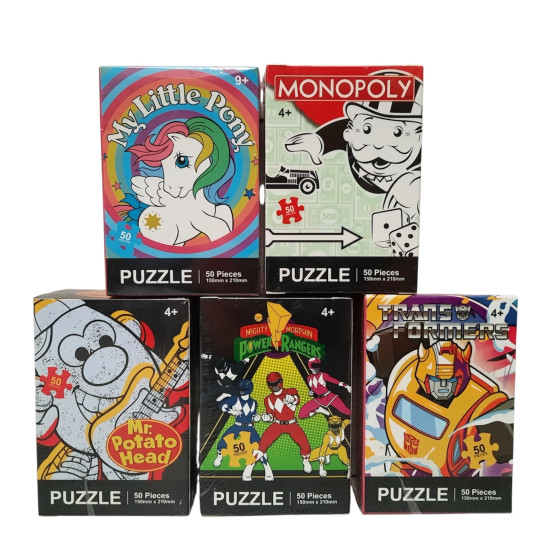 Hasbro 50pcs Mini Jigsaw Puzzle - My Little Pony