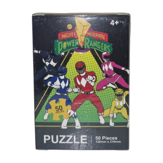 Hasbro 50pcs Mini Jigsaw Puzzle - Power Rangers