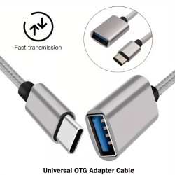 USB 3.1 Type-C to USB-A OTG Adapter - High-Speed 5Gbps Data Transfer for Android, Laptop, MacBook & More