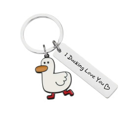 Duck Keyring - I Ducking Love You 