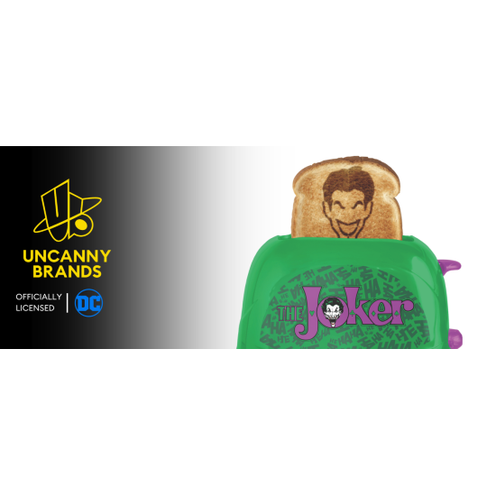 Uncanny Brands DC Comics The Joker Two-Slice Toaster