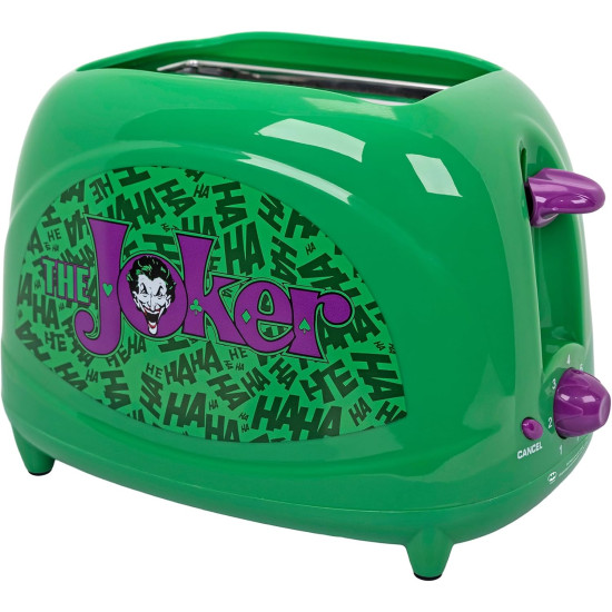 Uncanny Brands DC Comics The Joker Two-Slice Toaster